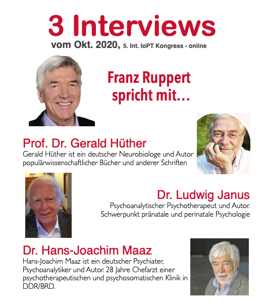 3 Interviews von Franz Ruppert